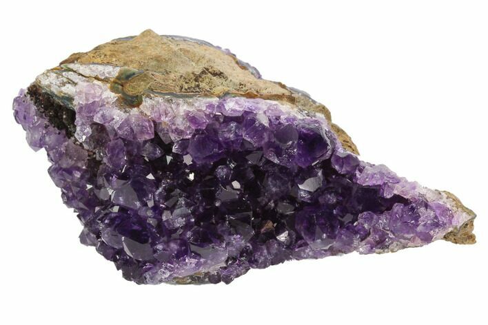 Dark Purple, Amethyst Crystal Cluster - Uruguay #122088